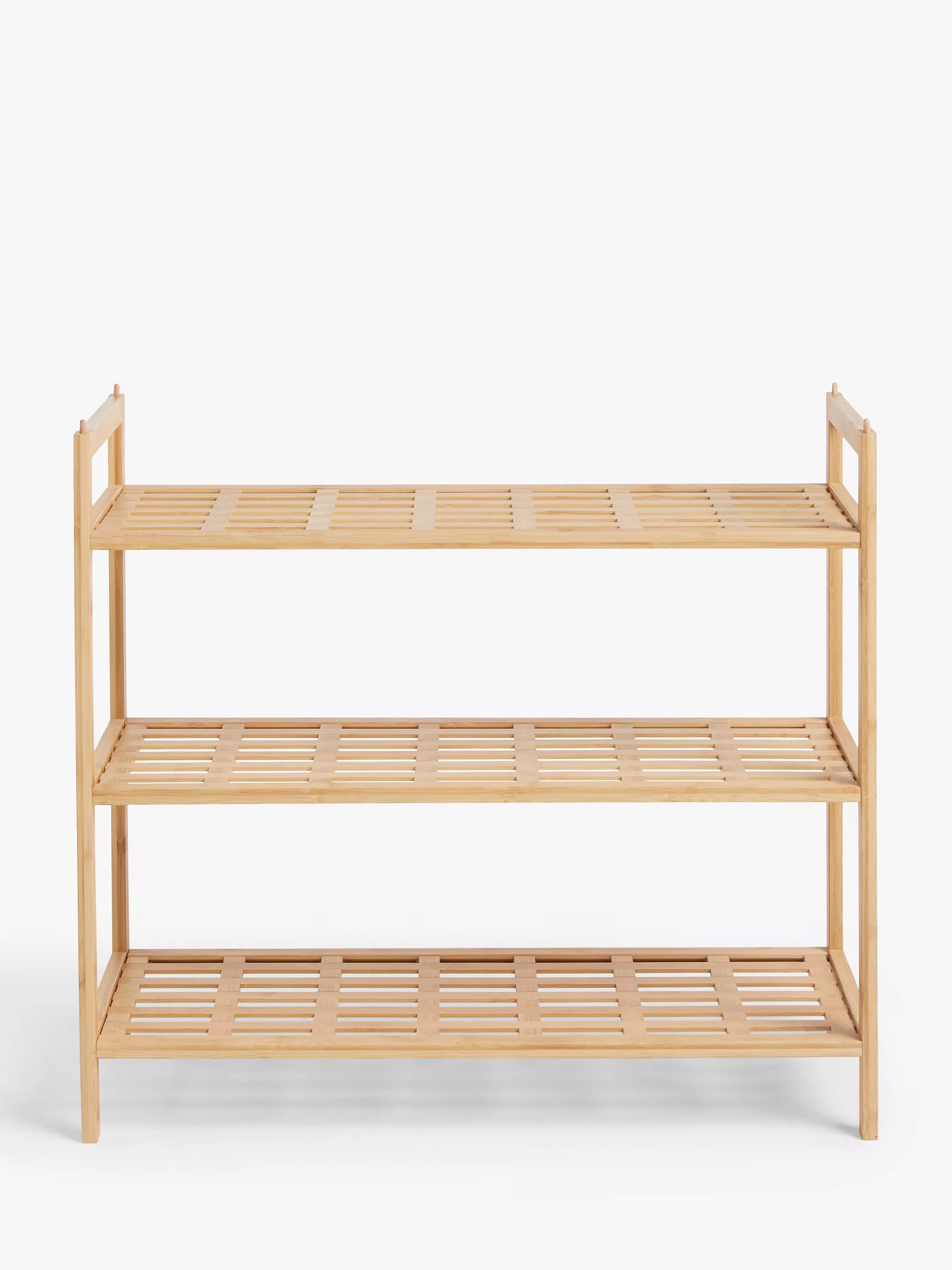 John Lewis 3 tier bamboo shoe rack (British brand)