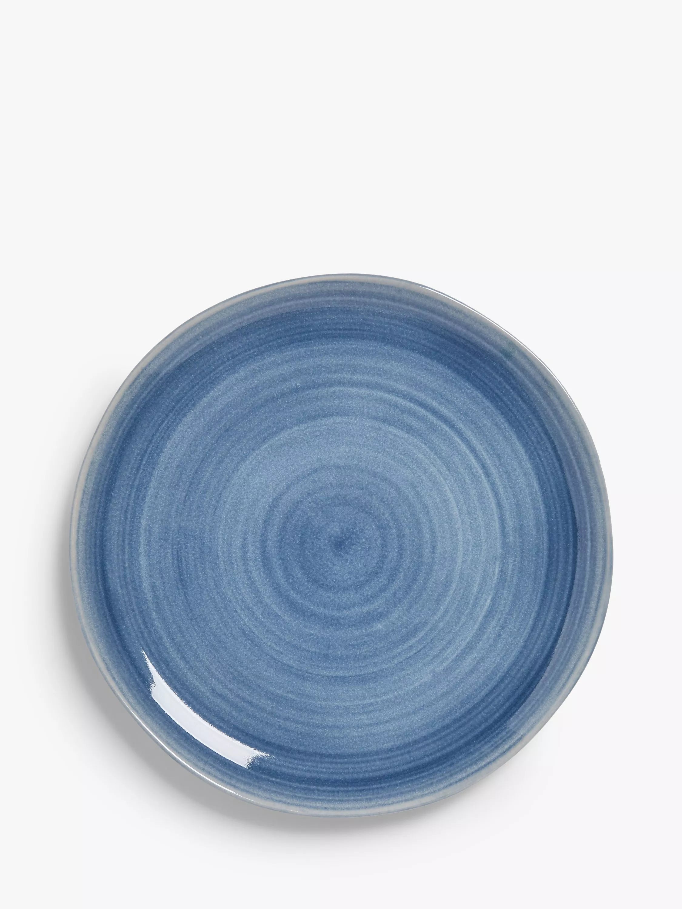 John Lewis Skye Reactive Glaze Stoneware Dinner Plate 27.6cm