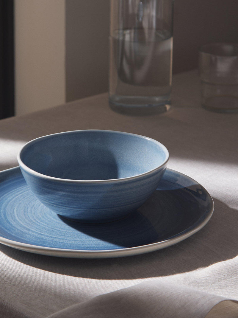 John Lewis Skye stoneware cereal bowl 17cm, imported from the UK