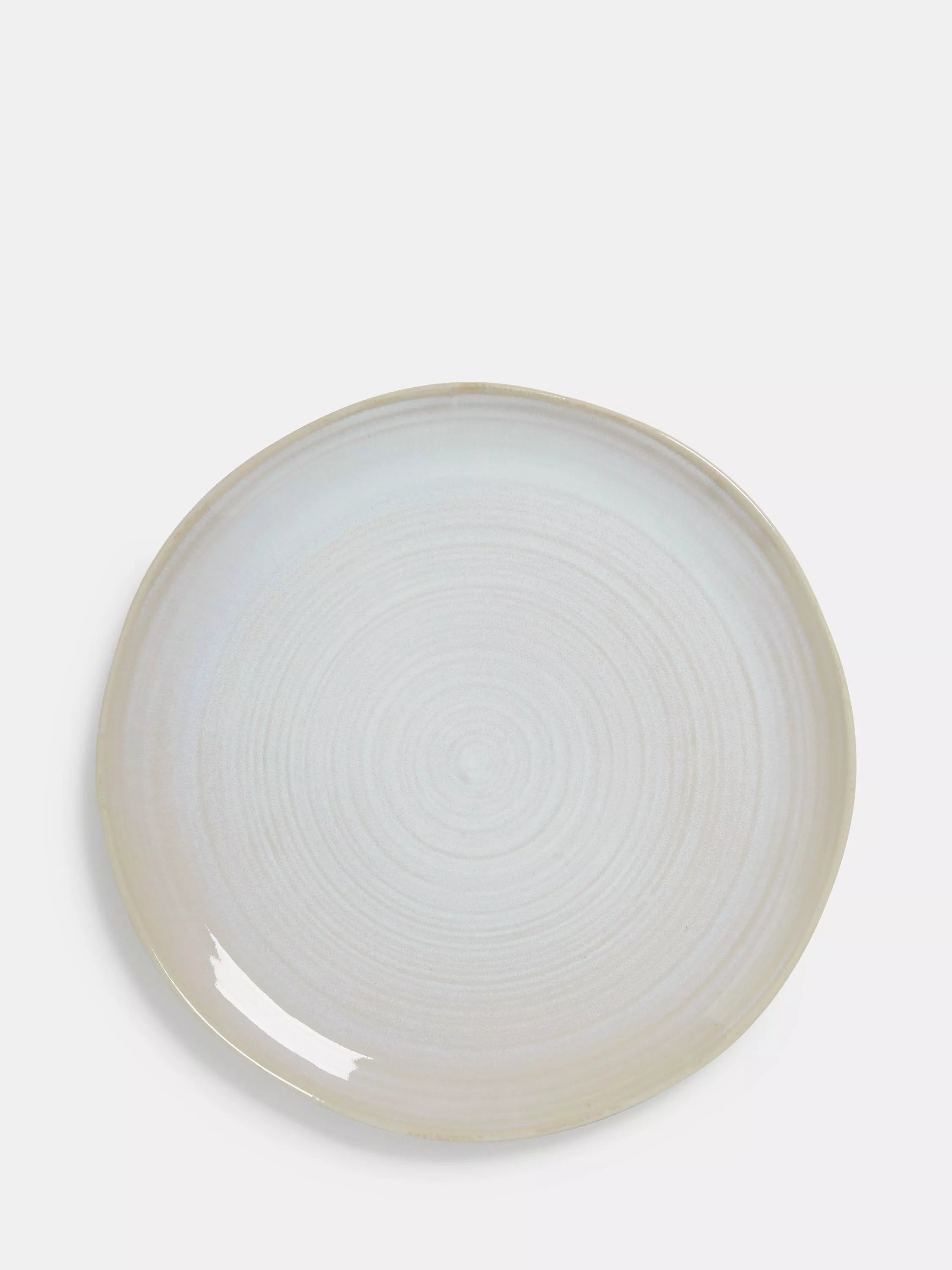 John Lewis Skye Reactive Glaze stoneware dinner plate 27.6cm, imported from the UK