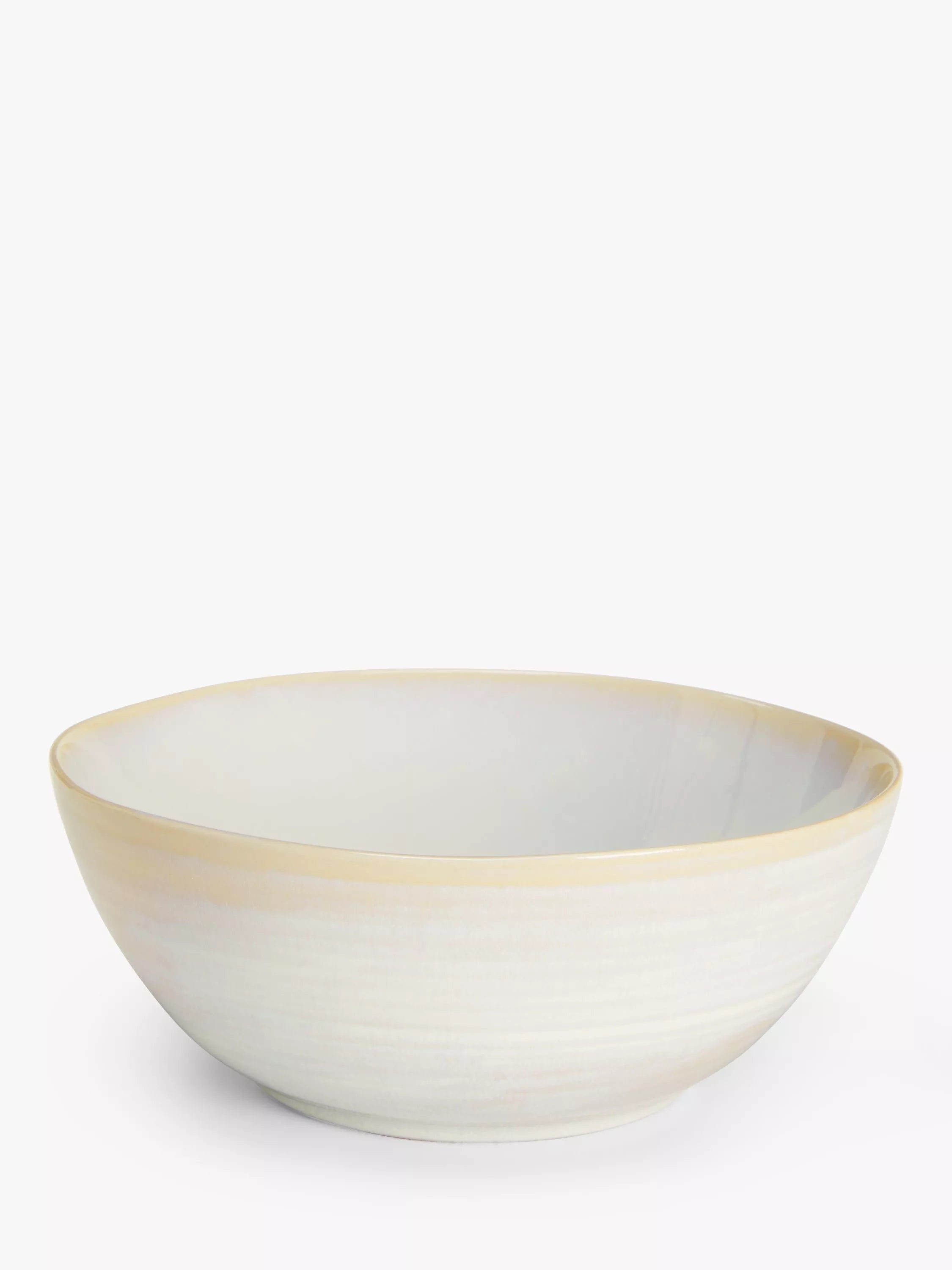 John Lewis Skye stoneware cereal bowl 17cm, imported from the UK