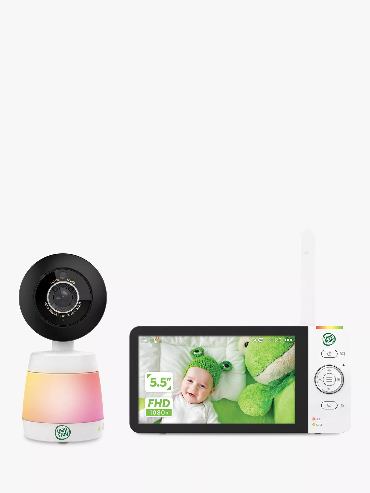 LeapFrog 1080p colour touch screen baby monitor 5.5 inch, imported from the UK
