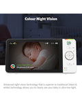 LeapFrog 1080p colour touch screen baby monitor 5.5 inch, imported from the UK