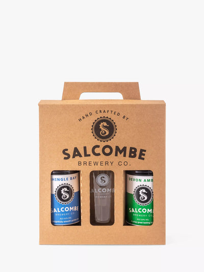 Pack Cadeau Bière avec Verre à Pint et Deux Bouteilles de 500ml