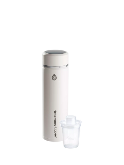 Tommee Tippee GO Prep Portable Formula Feedmaker with Cool Flask - Baby Bottle Maker