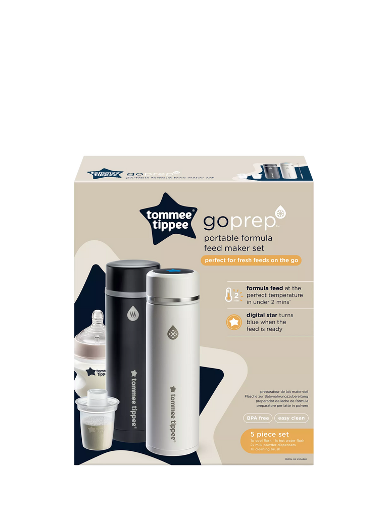 Tommee Tippee GOPrep Portable Formula Feedmaker Kit, Hot And Cool Flask