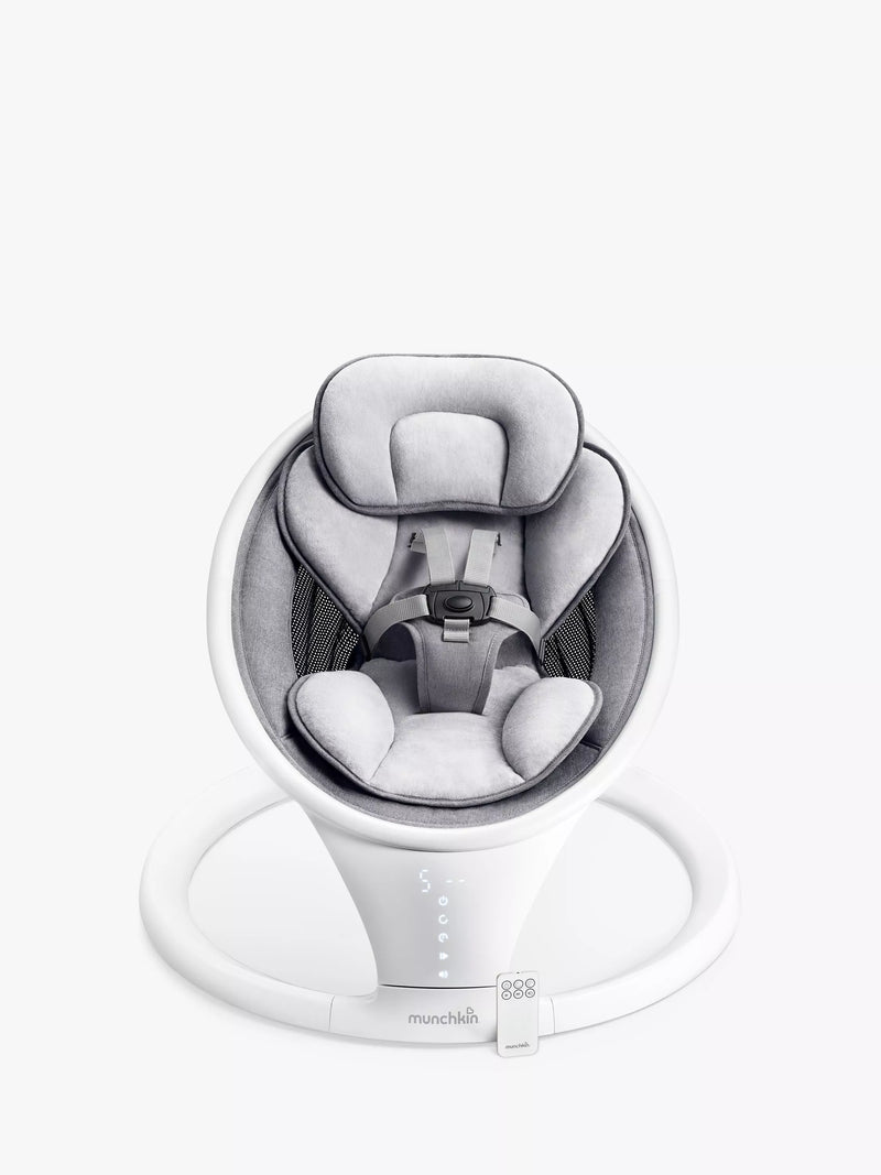 Munchkin Bluetooth baby swing lightweight, UK version
