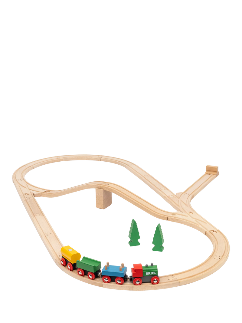 BRIO wooden train set 65th anniversary 32-piece, imported from the UK