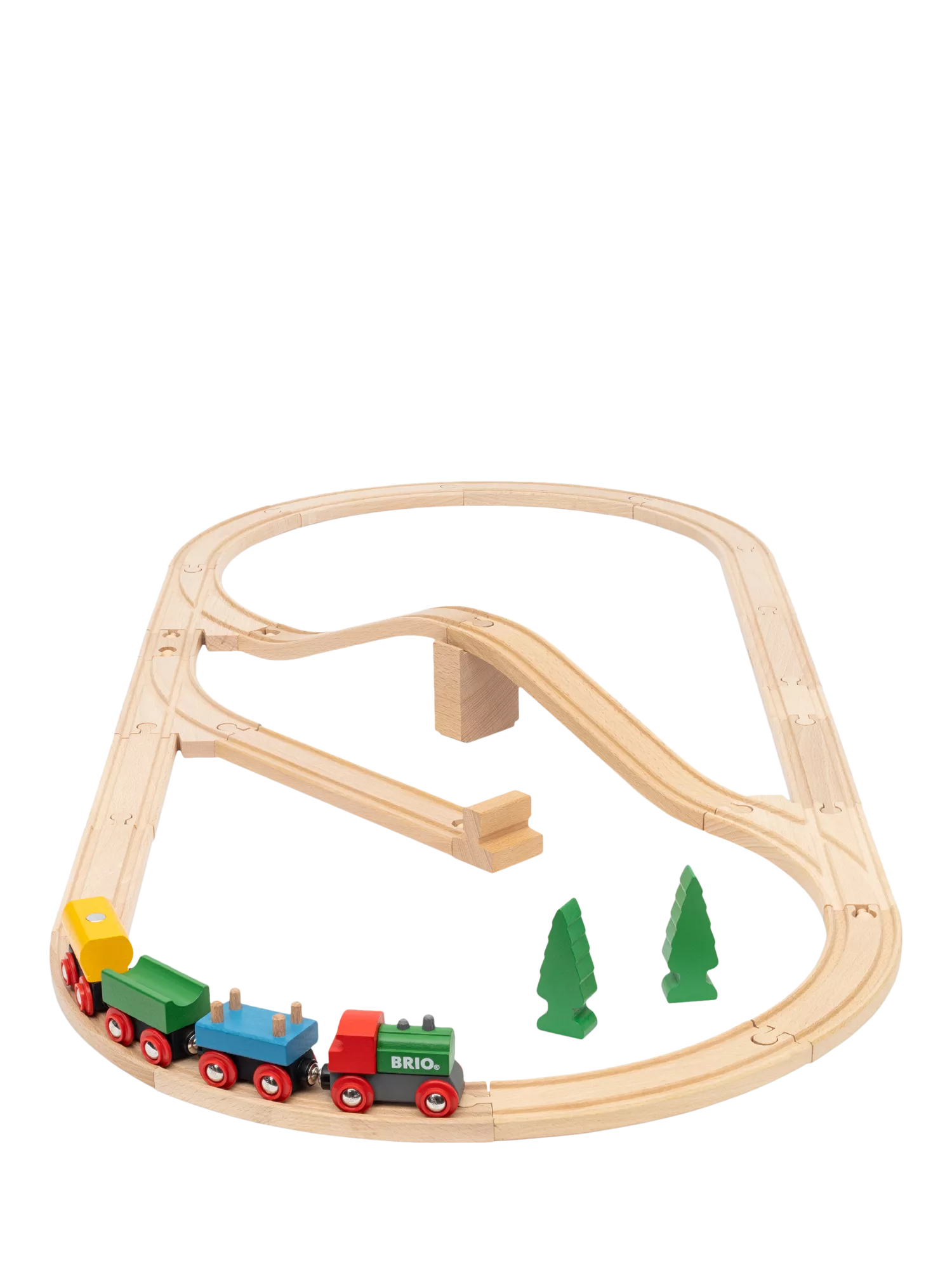 BRIO wooden train set 65th anniversary 32-piece, imported from the UK