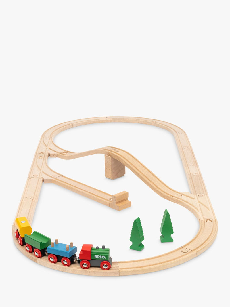 BRIO wooden train set 65th anniversary 32-piece, imported from the UK