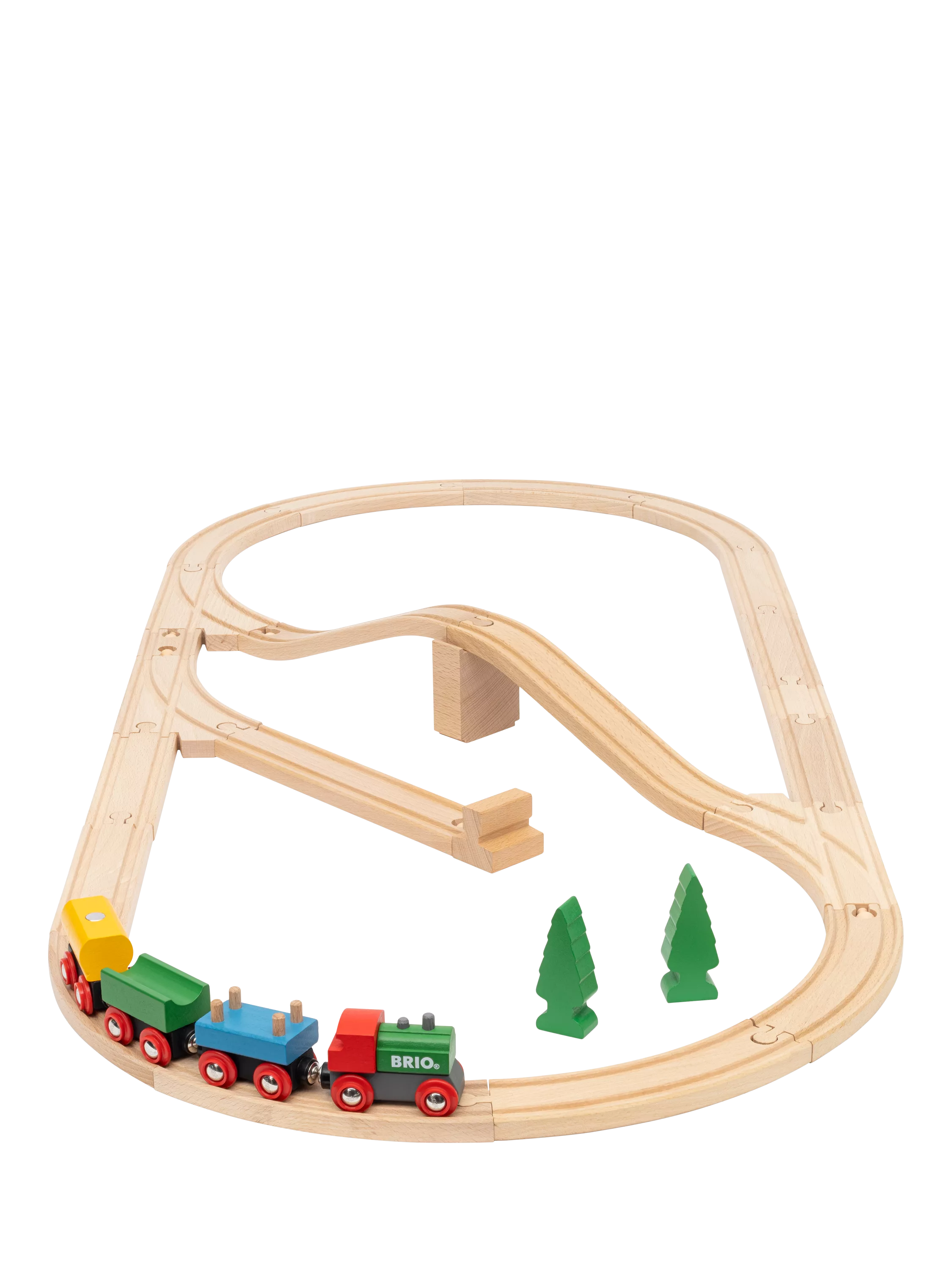 BRIO wooden train set 65th anniversary 32-piece, imported from the UK