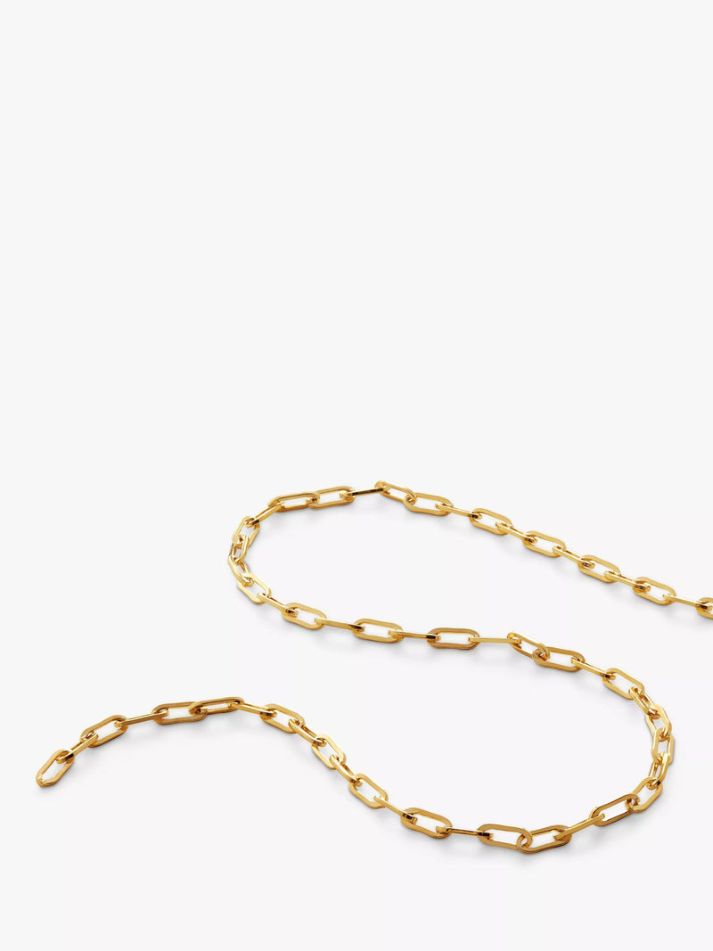 Monica Vinader paperclip chain necklace 46cm - British product
