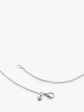 Monica Vinader mini heart pendant necklace silver (British brand)
