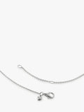 Monica Vinader mini heart pendant necklace silver (British brand)
