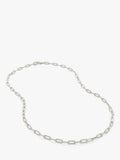Monica Vinader silver paperclip chain necklace 50cm - British product