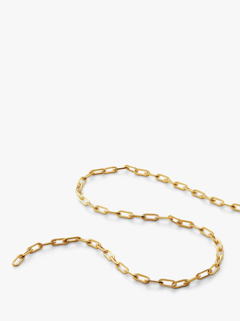 Monica Vinader mini paperclip chain bracelet 20cm - British product