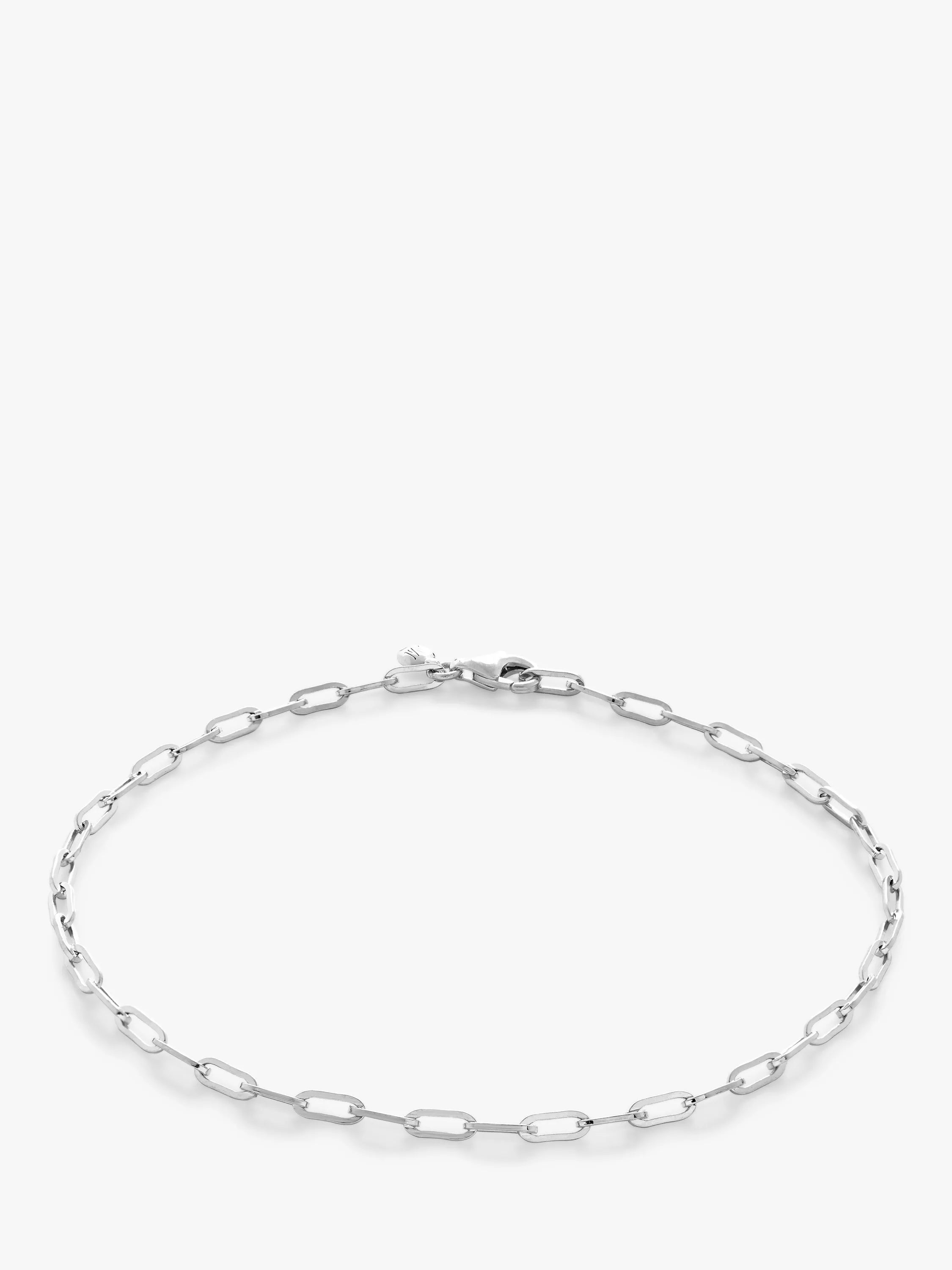 Monica Vinader Mini Paperclip Chain Bracelet