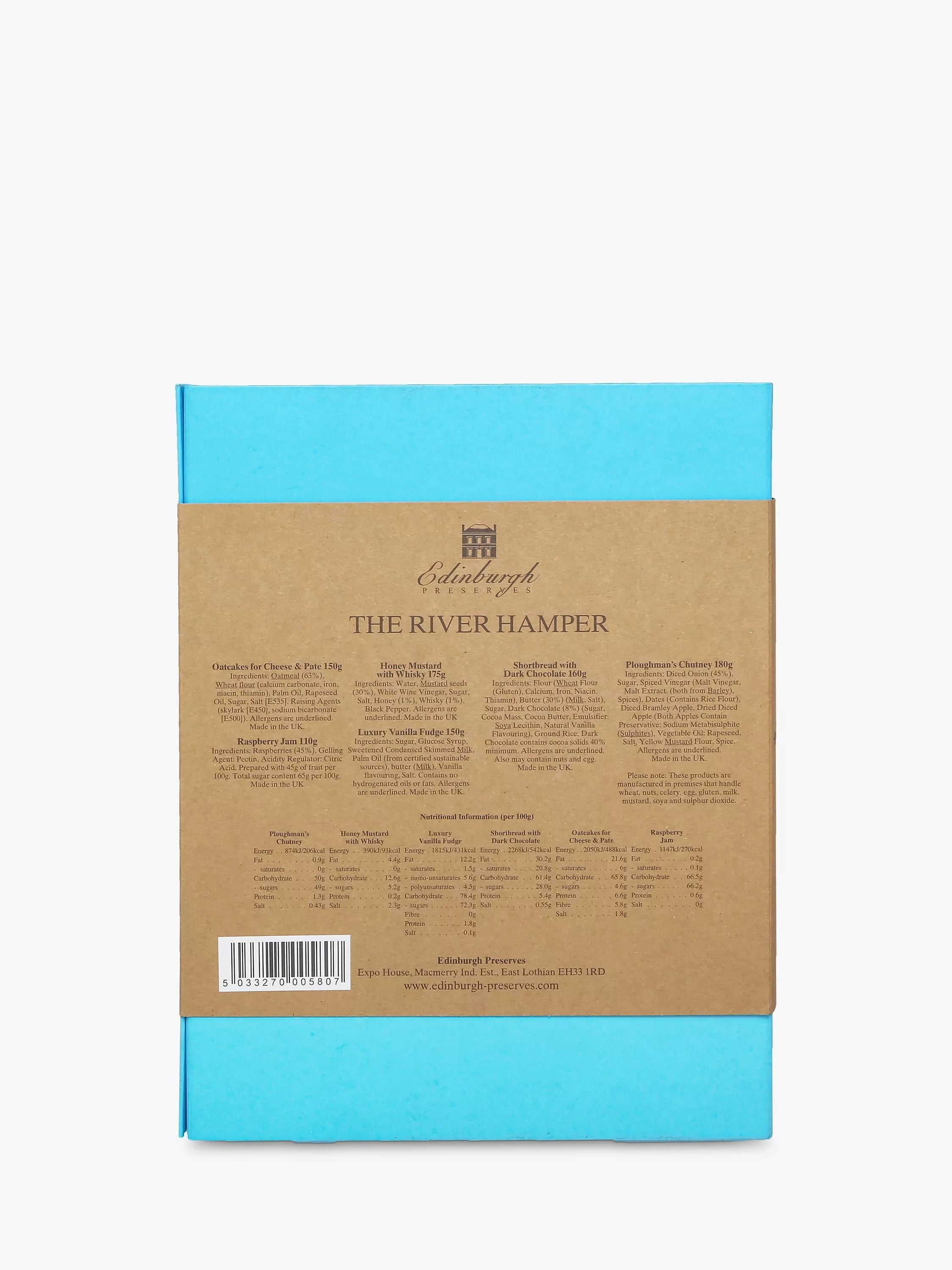 Edinburgh Preserves River Hamper food hamper - British product