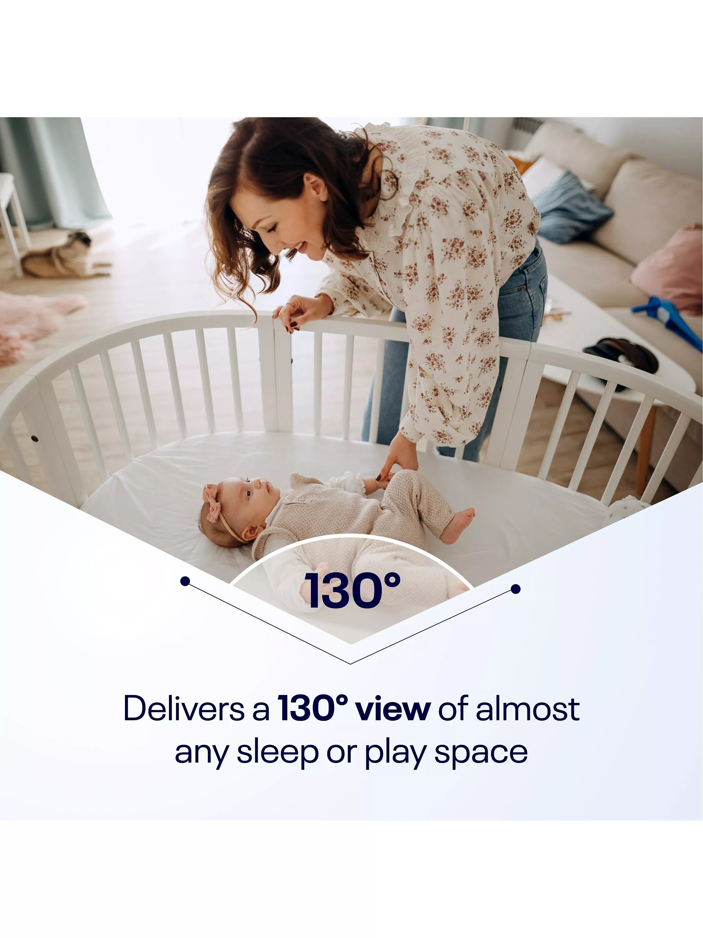Nanit Flex baby monitor stand, imported from the UK