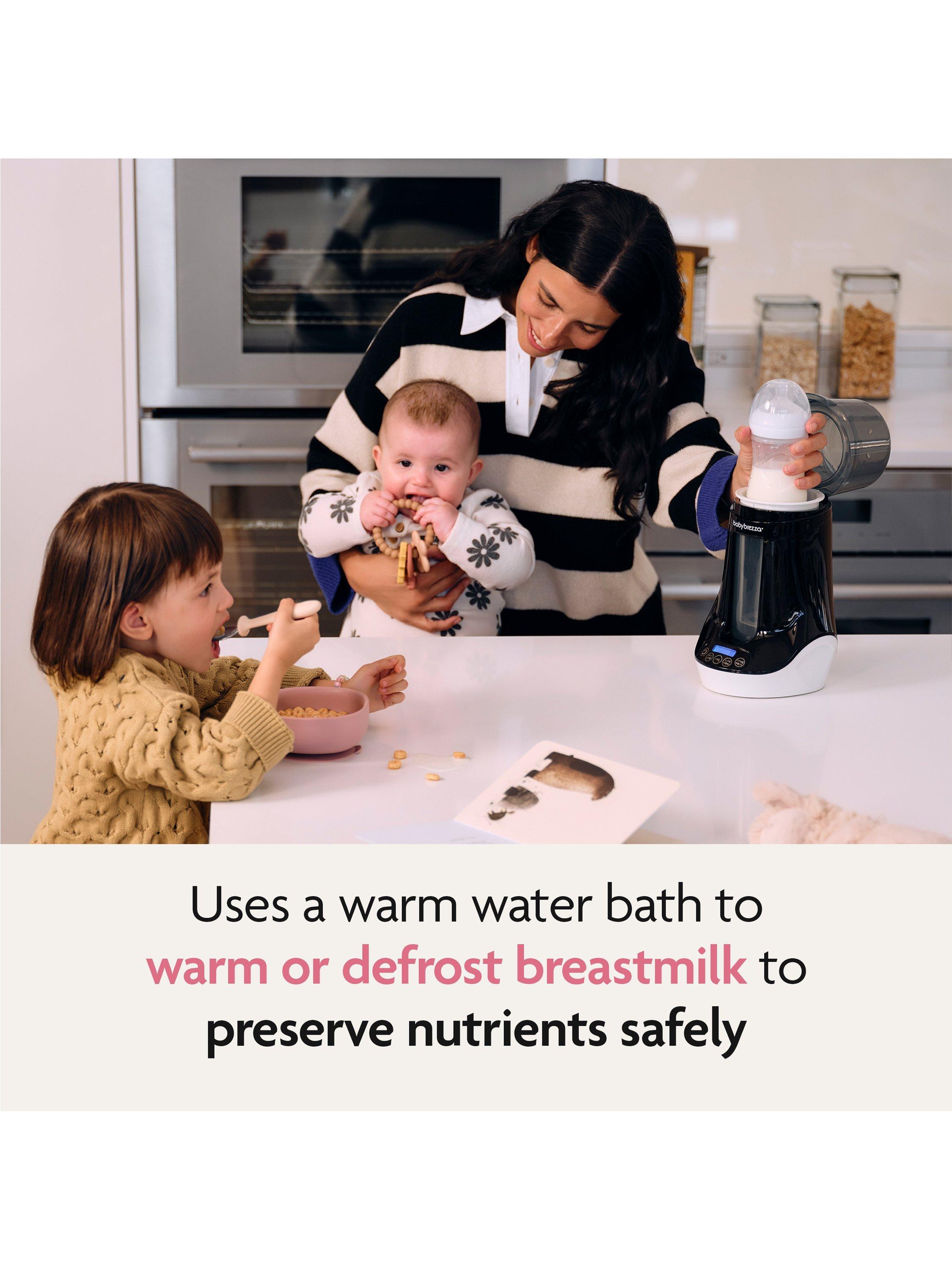 Baby Brezza bottle and breastmilk food warmer - British product