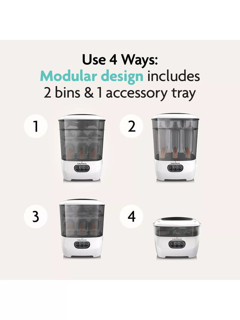Baby Brezza Advanced baby bottle steriliser and dryer - British product