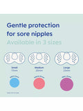 MAM nipple shields Size 2 medium pack of 2 - British product
