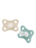 MAM Comfort Soother silicone 0-3 months pack of 2, UK version