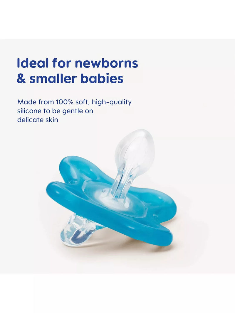 MAM Comfort Soother silicone 0-3 months pack of 2, UK version