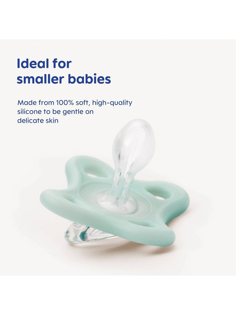MAM Comfort Soother baby pacifier 2-pack silicone - British product