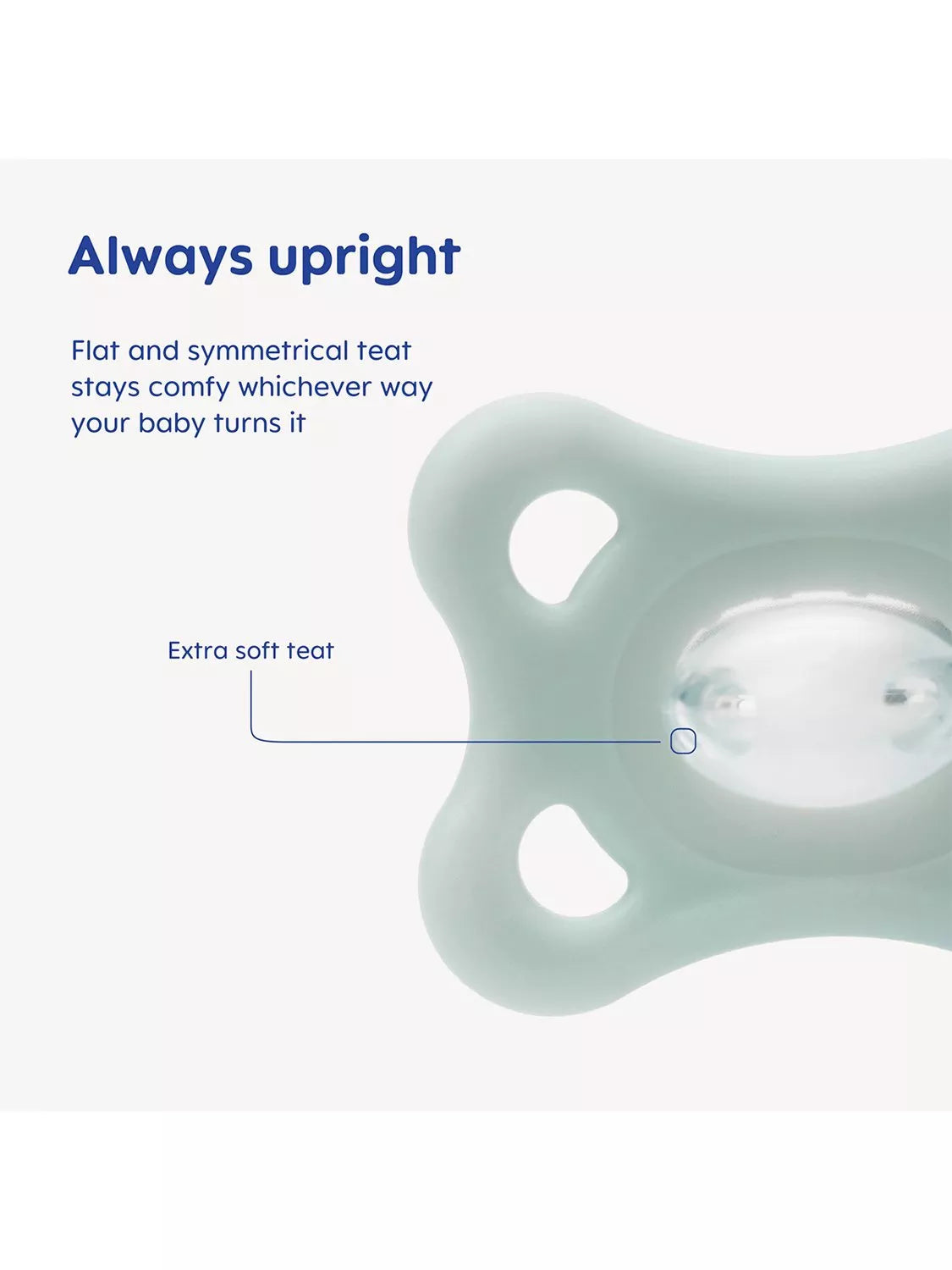 MAM Comfort Soother baby pacifier 2-pack silicone - British product