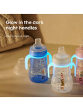 MAM baby bottle with glow in the dark handles 220ml, UK version