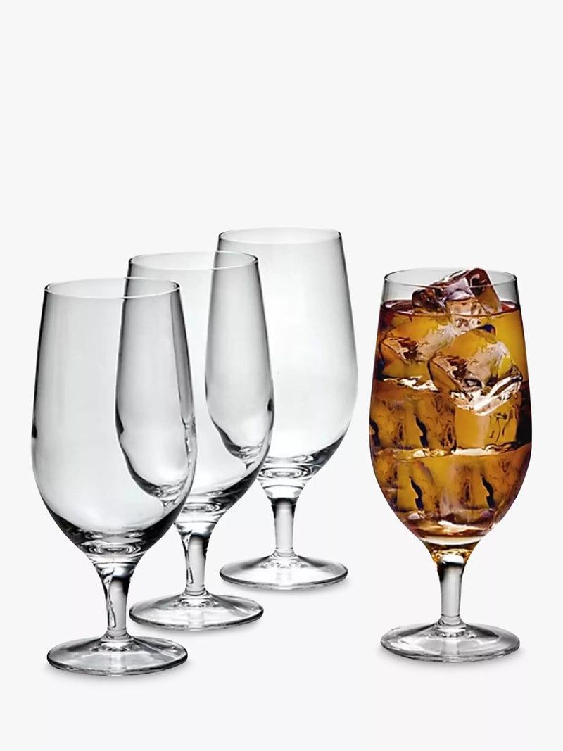 Luigi Bormioli Michelangelo stemmed beer glass set of 4 575ml, UK version