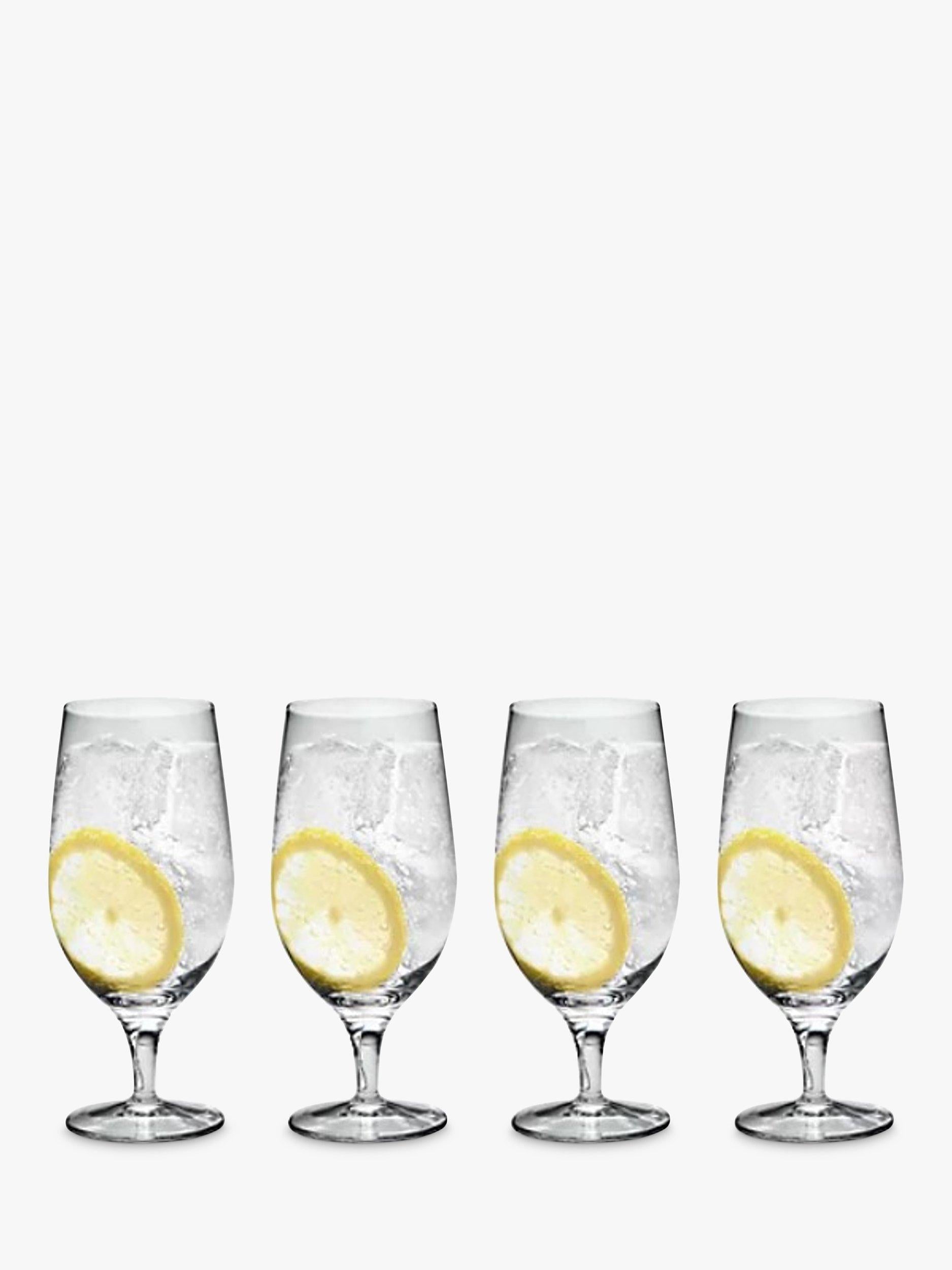 Luigi Bormioli Michelangelo stemmed beer glass set of 4 575ml, UK version