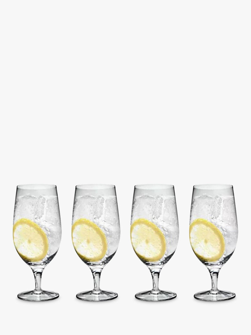 Luigi Bormioli Michelangelo stemmed beer glass set of 4 575ml, UK version