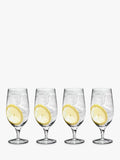 Luigi Bormioli Michelangelo stemmed beer glass set of 4 575ml, UK version