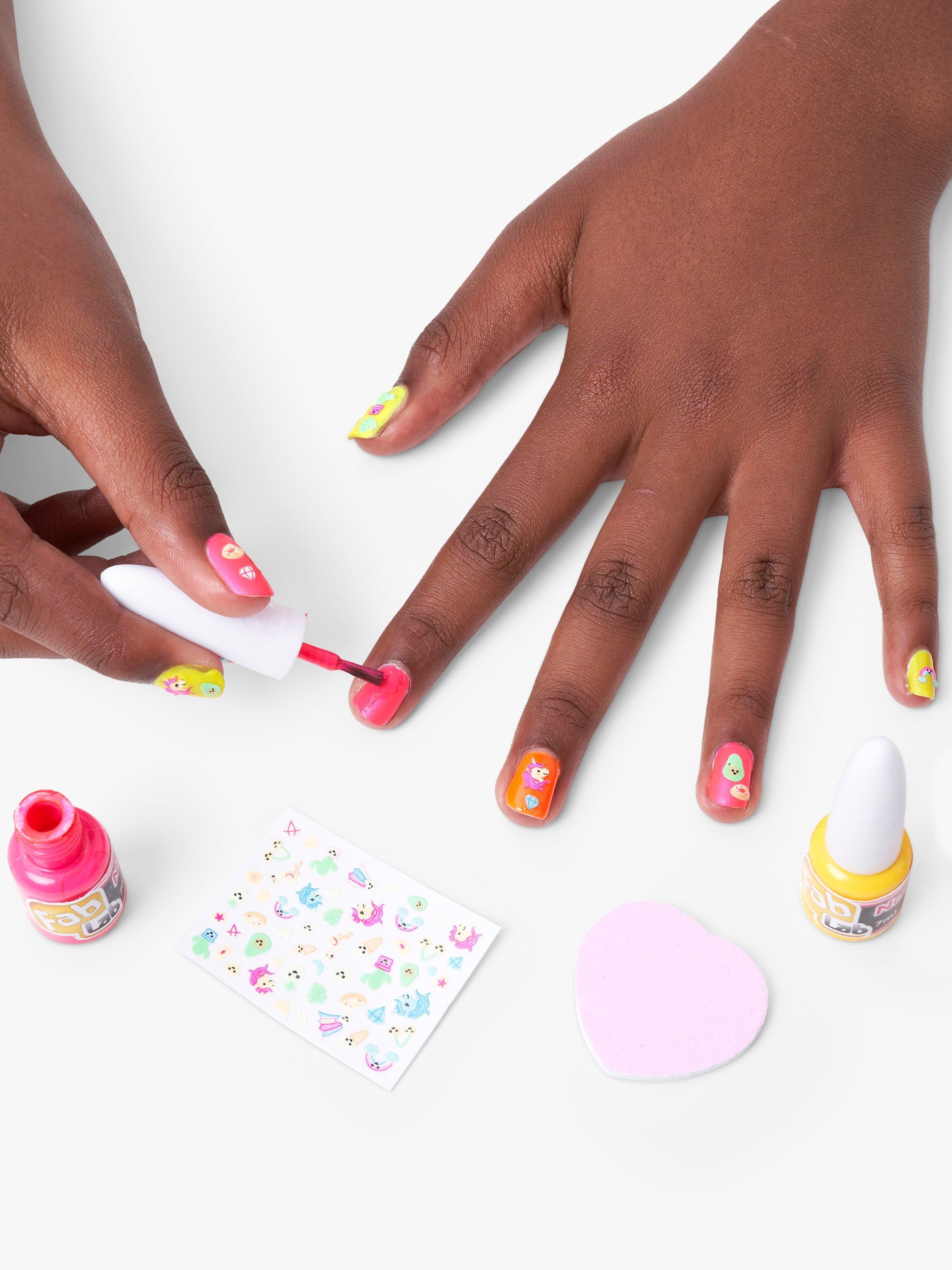 Fablab glow in the dark nail art kit - British product