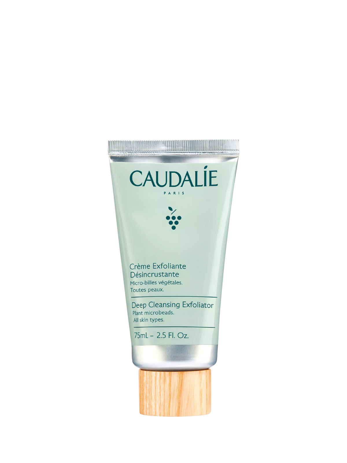 Caudalie Deep Cleansing Exfoliator 75ml, imported from the UK