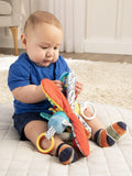 Lamaze firefly activity toy with peek-a-boo mirror and teether, UK version