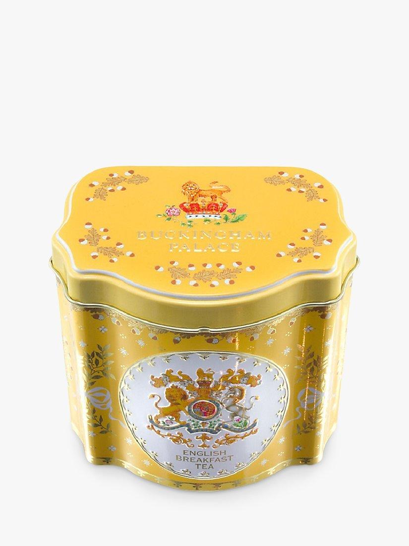 Royal Collection Buckingham Palace Breakfast Tea Caddy 125g, imported from the UK