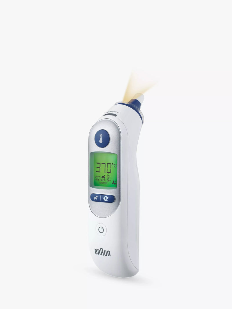 Braun infrared ear thermometer for babies and adults - British product