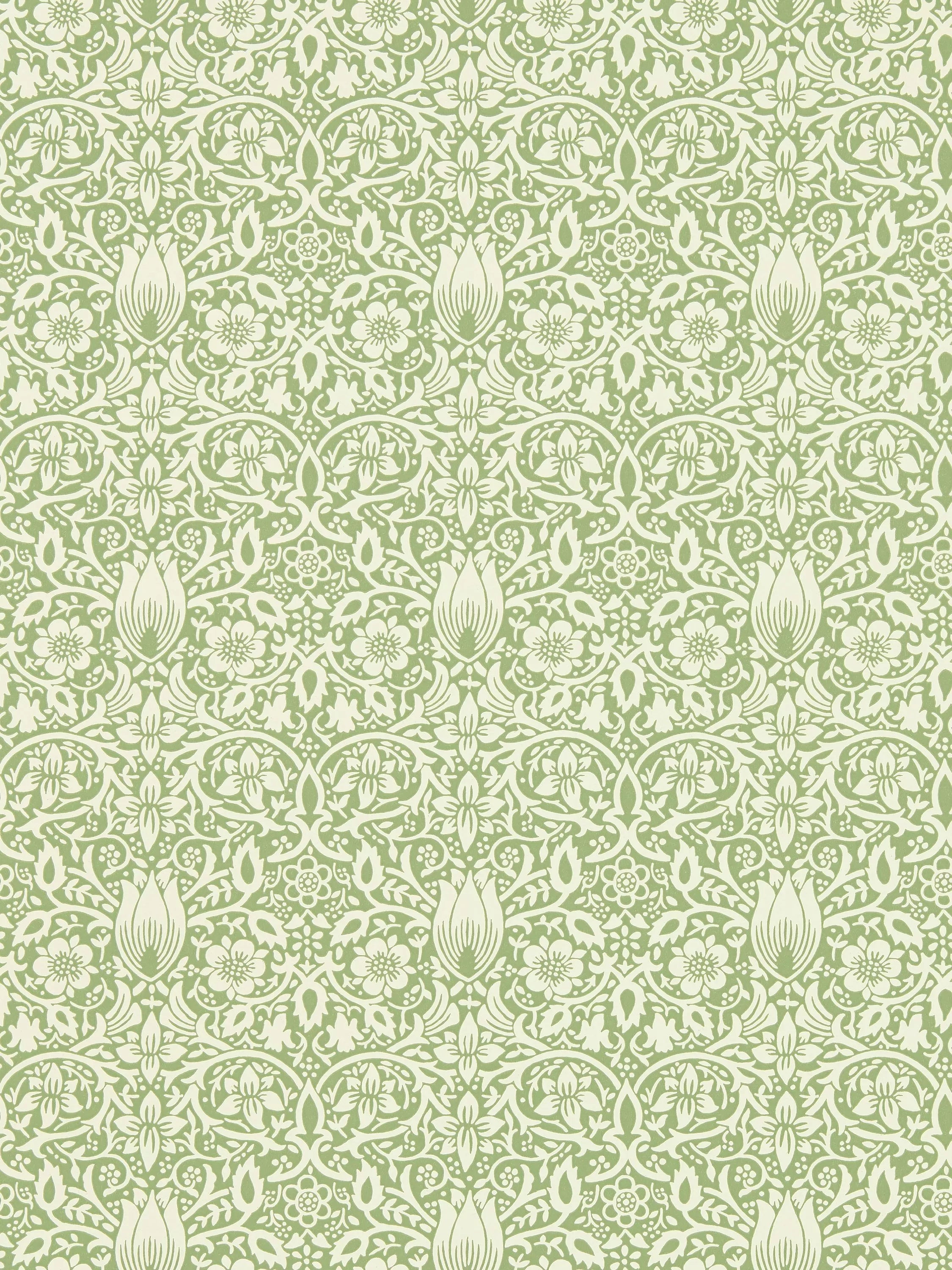 Morris & Co Borage wallpaper 10m x 52cm, imported from the UK