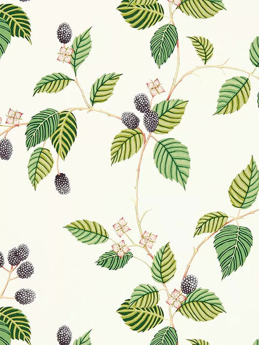 Sanderson Rubus wallpaper (British brand)