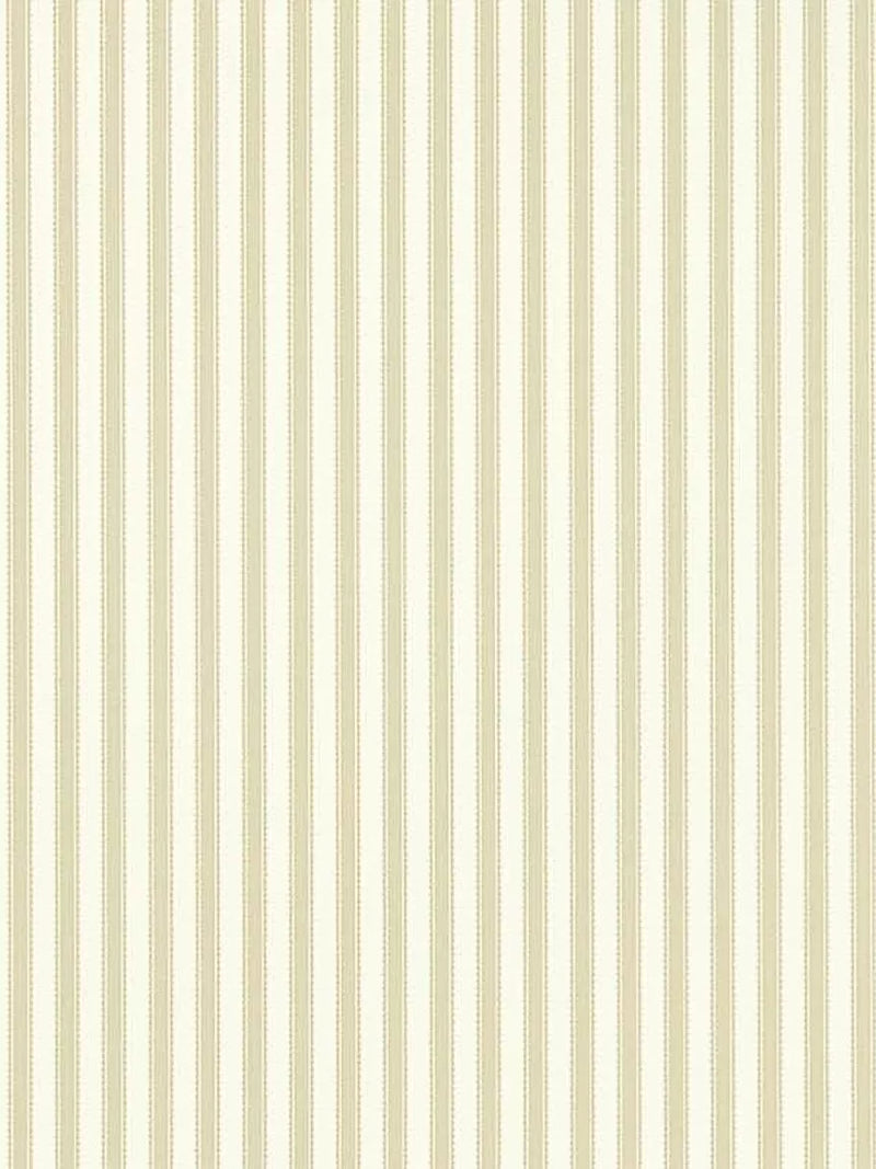 Sanderson Pinetum Wallpaper pinstripe scalloped edge 10m x 52cm - British product
