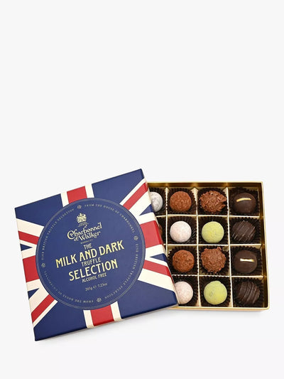 John Lewis Charbonnel et Walker Union Jack Chocolate Truffle Selection 205g- Buy online at McGrocer