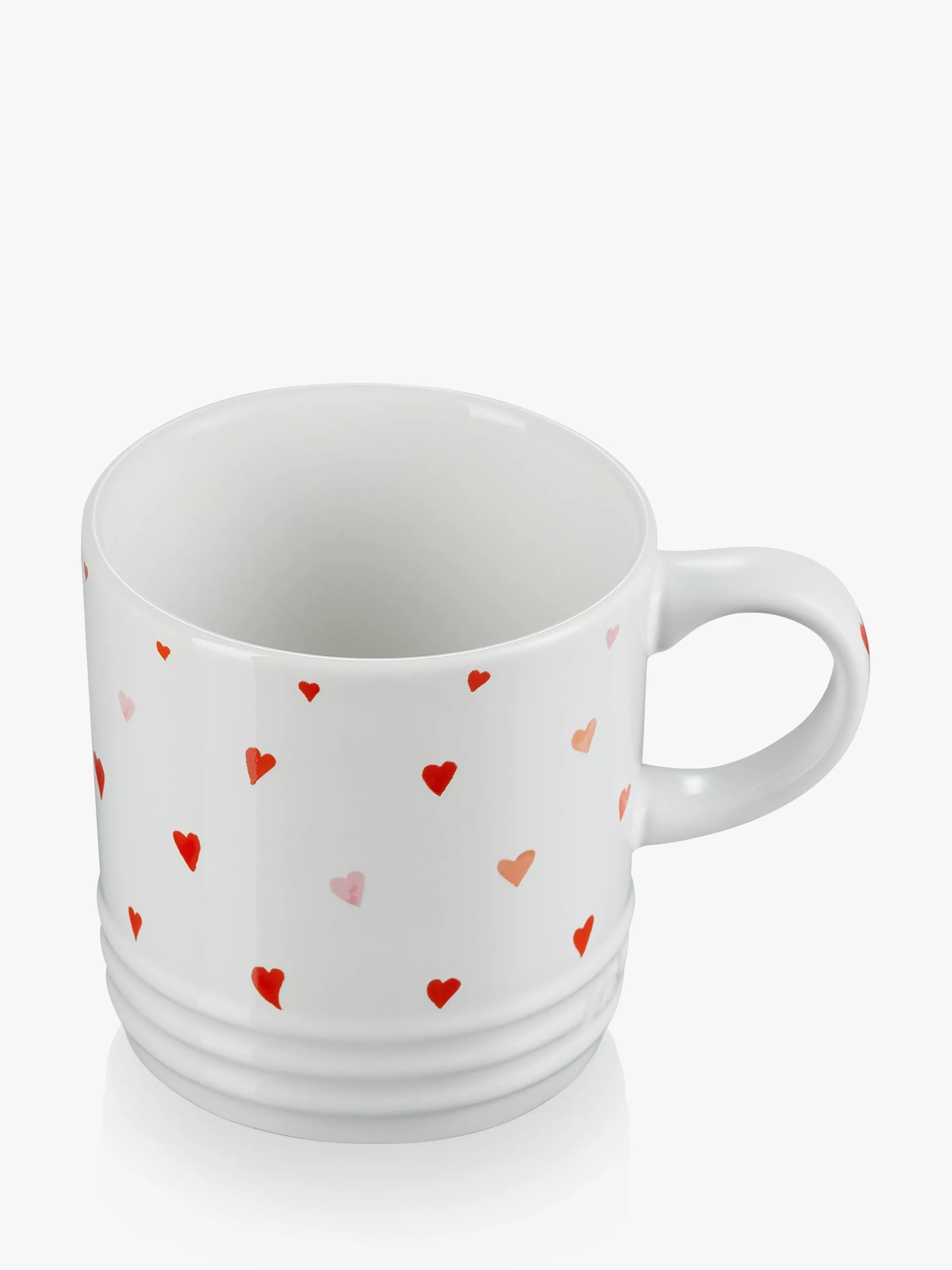 Le Creuset stoneware mini hearts mug 350ml, UK version