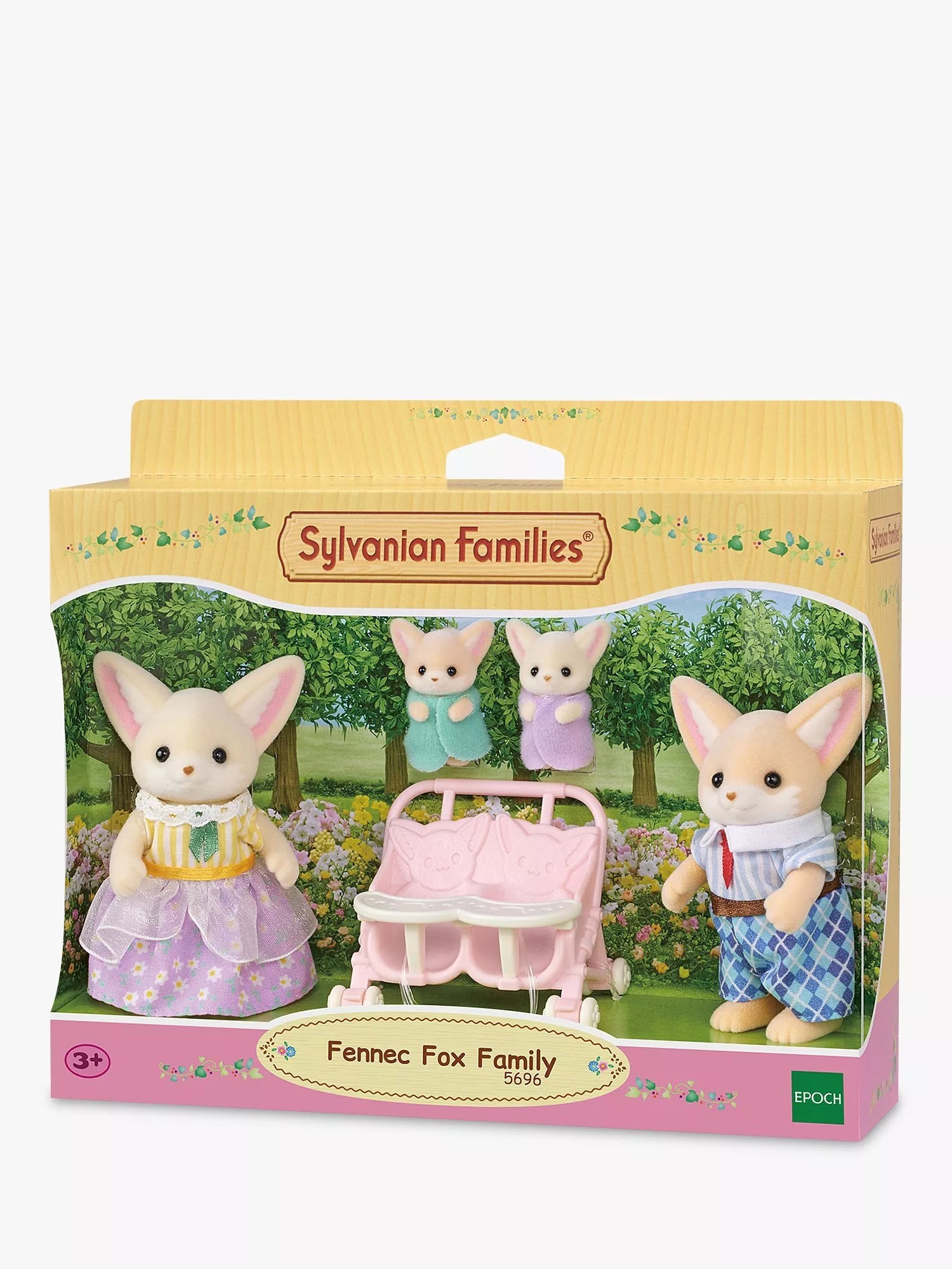Sylvanian Families Fennec Fox family toy set - British product