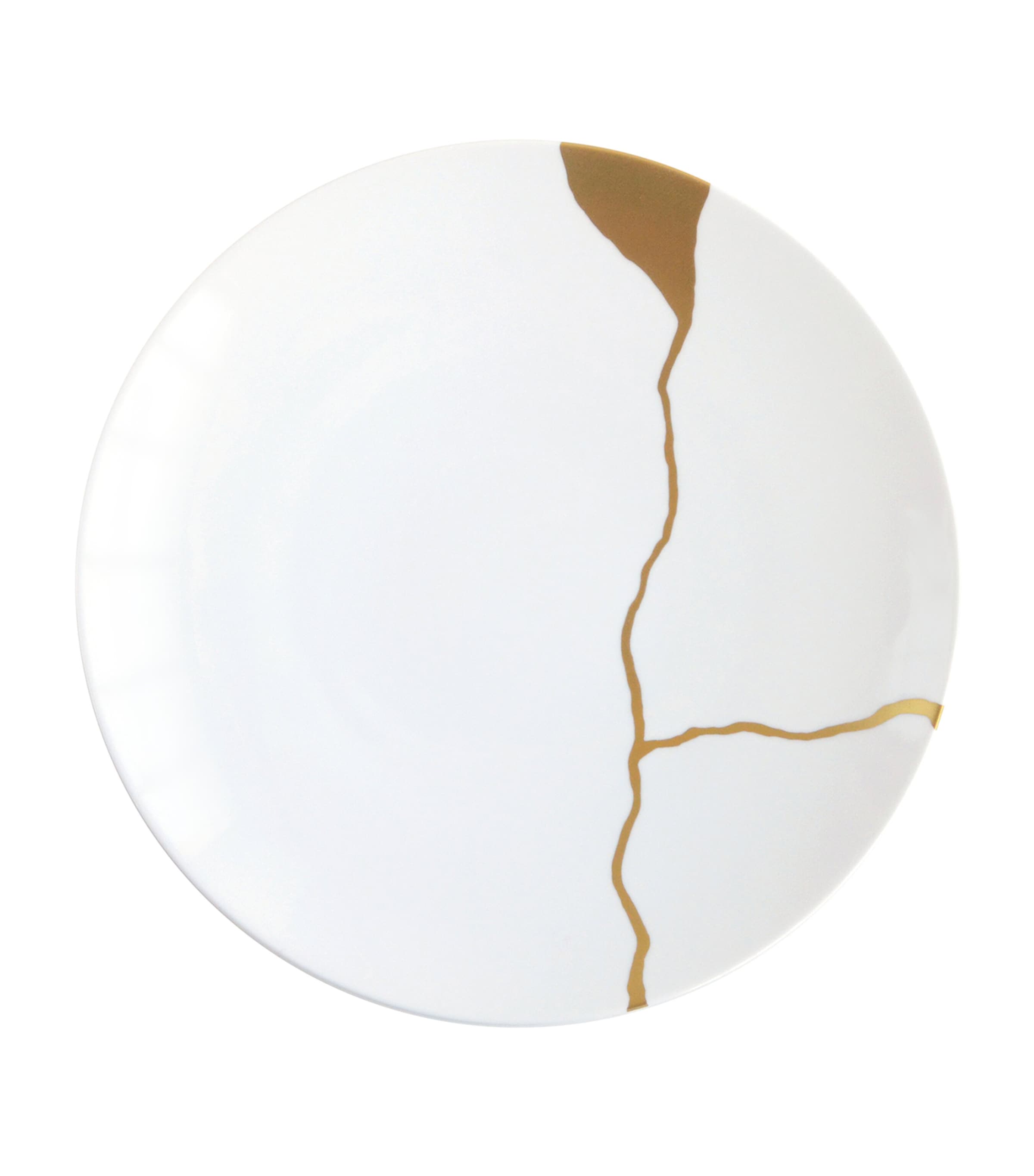 Bernardaud Kintsugi dinner plates set of 12 26cm (British brand)