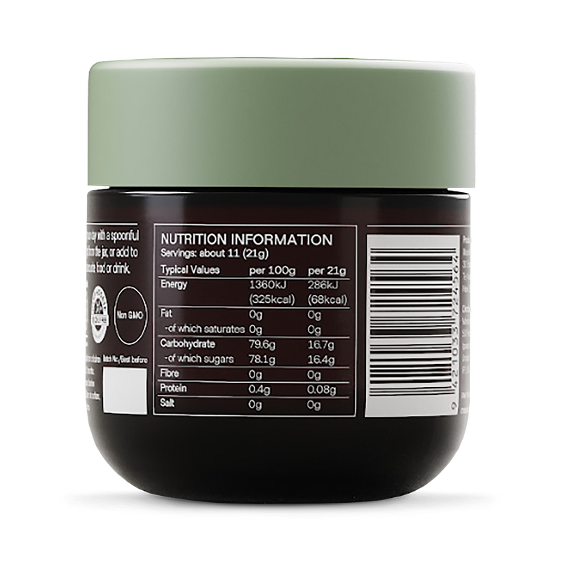 Manukora Manuka Honey MGO 200+ 225g jar, imported from the UK