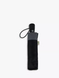 totes Eco Auto Open Close umbrella Black Charcoal, imported from the UK
