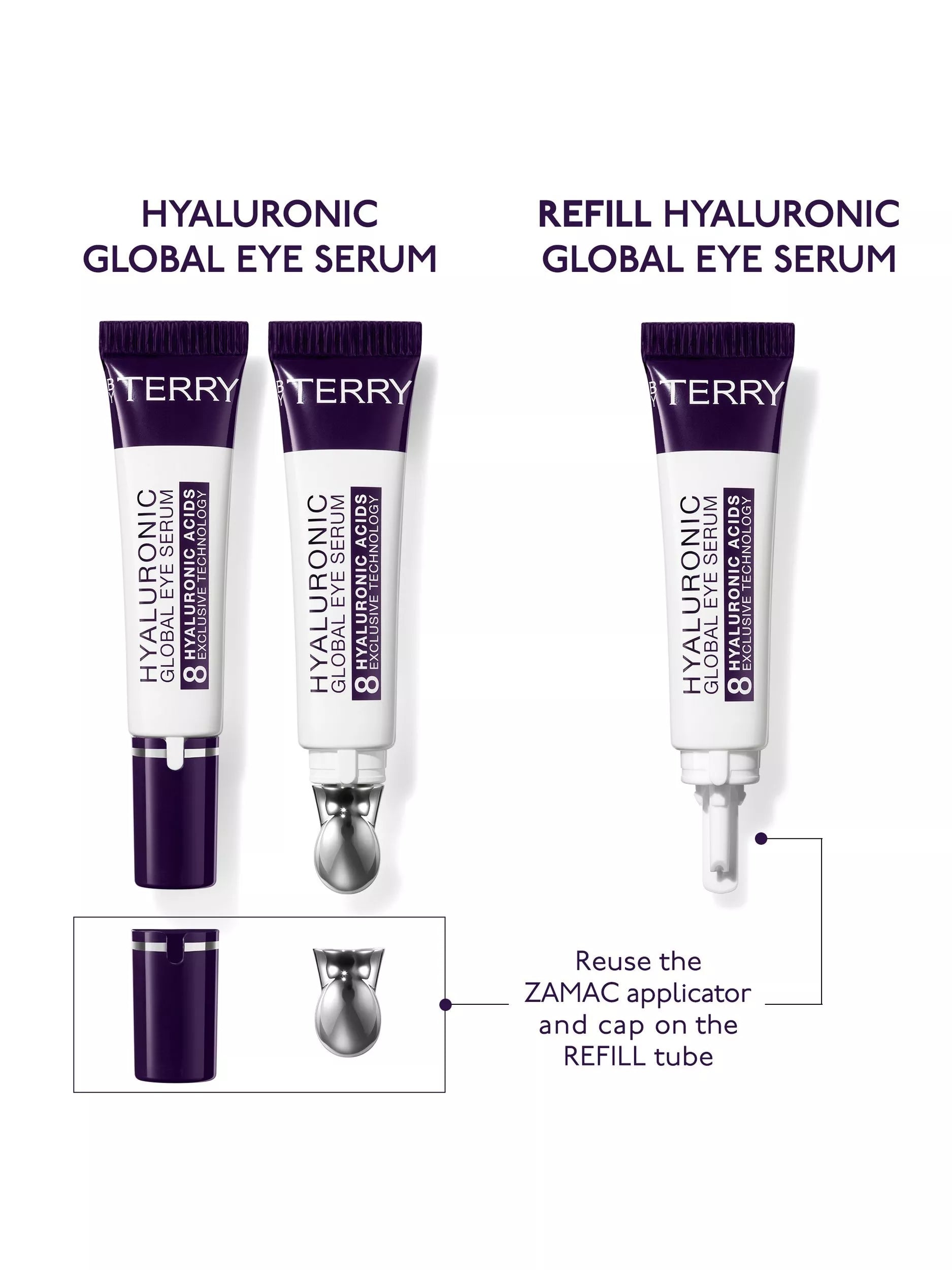 BY TERRY Hyaluronic Global Eye Serum 15ml (British brand)